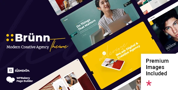 Brünn – Creative Agency WordPress Theme