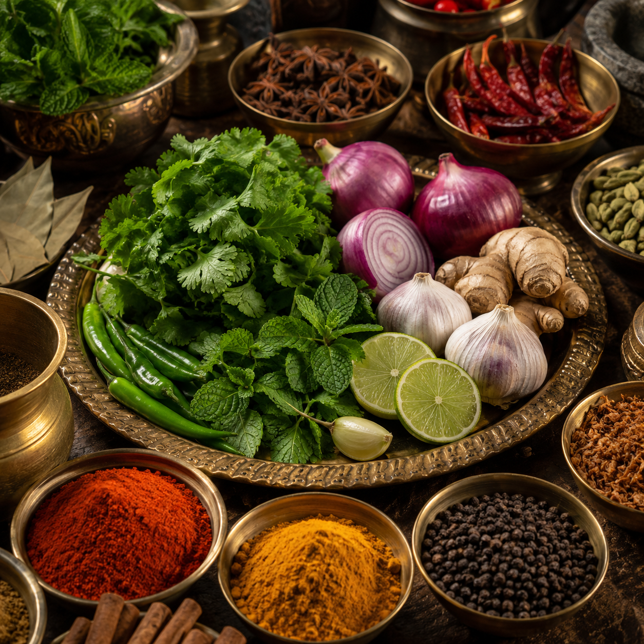 Fresh ingredients